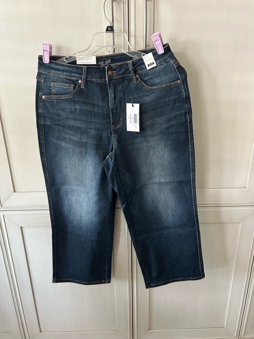 Judy Blue Denim Wide Crop Jeans